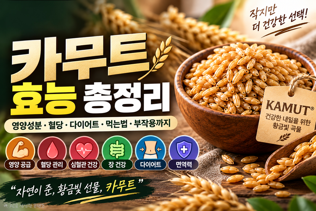 카무트 효능 총정리 썸네일